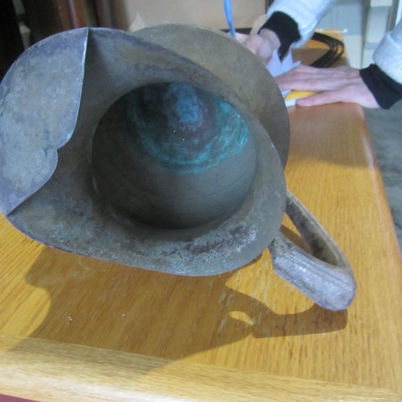 VTG 60'S METAL WATER PITCHER, LARGE PITCHER - Picture 5 of 7